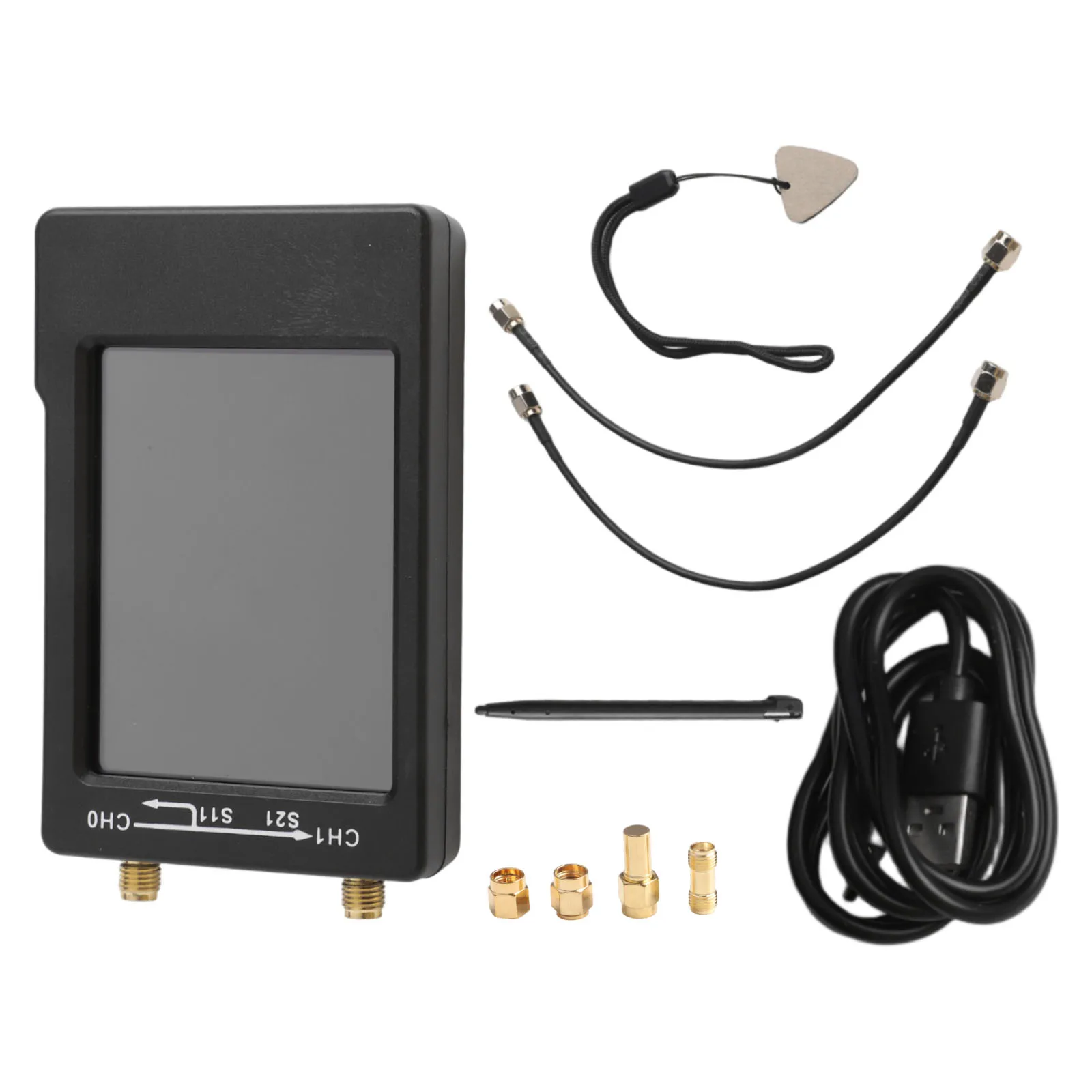 

Antenna Resonance Evaluation Tool Analyzers SWR Measurement Vector Network Analyzer USB-C Connectivity Battery Powered