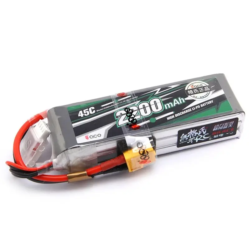 Gens ACE Lipo 3S Lithium Battery 11.1V 800 1000 1300 1800 2200 3300 4000 5300MAH 15C 20C 25C Four Axis Car Drone Batteries