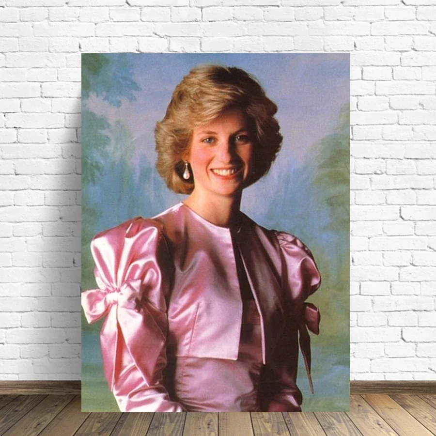 Princess Diana 5D DIY Diamond Painting Princess Of Wales Portrait Cross Stitch Kit Embroidery Picture Mosaic Home Decor