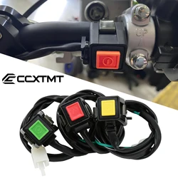 22mm Motorcycle ATV Start Control Handle Switches Horn Kill Stop Switch Button For Honda Yamaha Suzuki Ktm Kawasaki CR ATV CRF