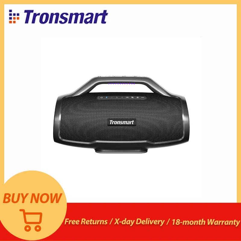 Tronsmart voiture Audio Bang Max haut-parleur Bluetooth haut-parleur avec 130W haute puissance APP contrôle guitare/micro entrée haut-parleur de voiture