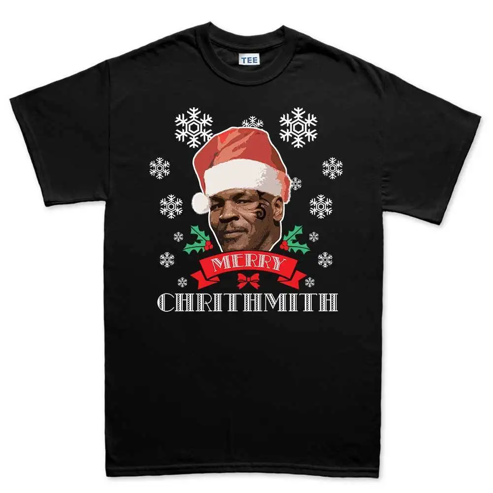 

Merry Chrithmith Xmas Christmas Funny Boxing Mens T shirt Tee Top T-shirt