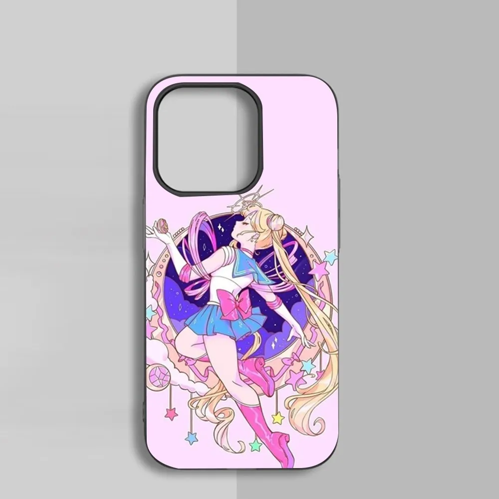 S-Sailor Mmoon Phone Case For IPhone 15 14 13 Pro Max 11 12 Mini Alex Mirror For Magsafe Wireless Charging Cover