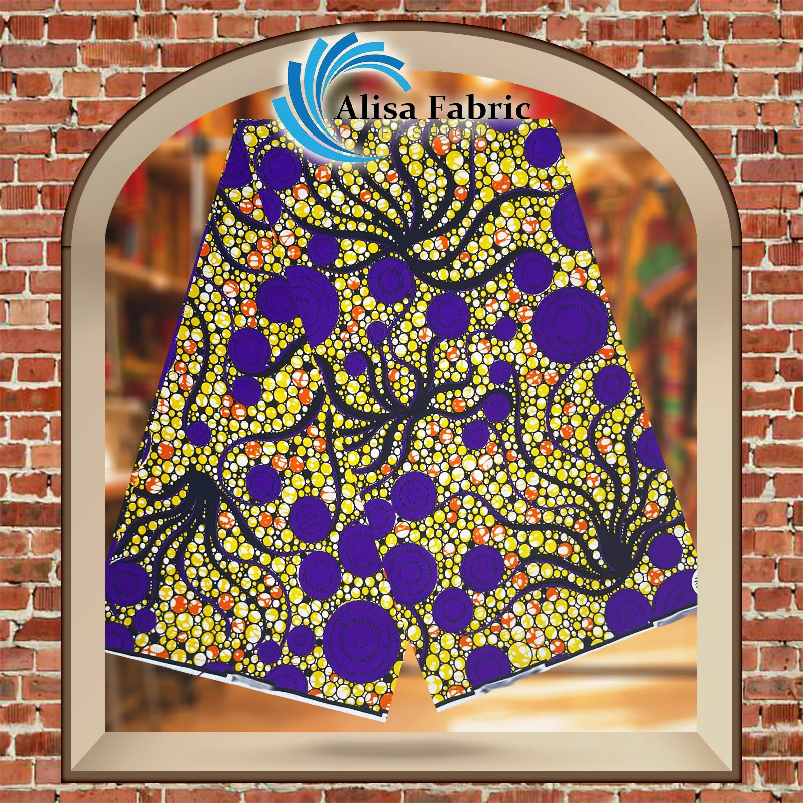 

Новые поступления, суперткань, африканская восковая ткань, 6 ярдов для праздничных нарядов в африканском стиле, прочное плетение премиум-класса, готовое к отправке по всему миру