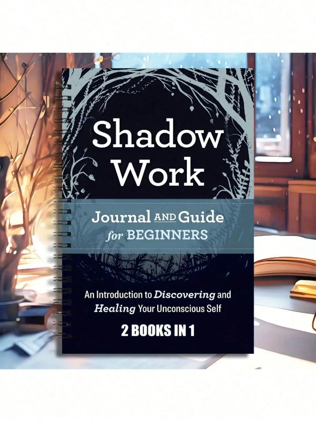 1pc 2-In-1 Shadow Workbook for Beginners - Guided Exercises, Inner Healing & Self-Awareness Tool, Perfect Gift