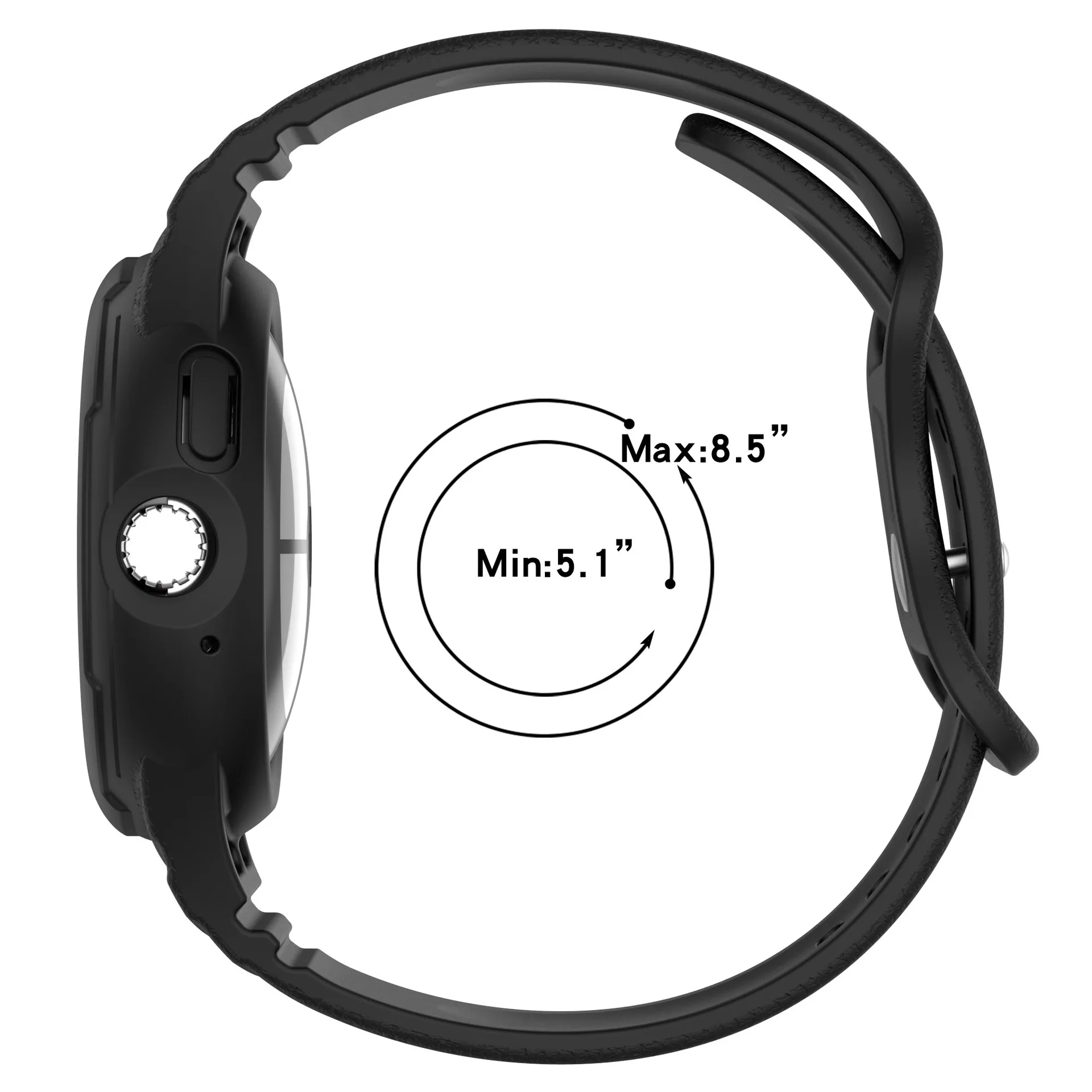 Case+Silicone For Pixel Watch 2 Band Accessories Sport Smartwatch Integrated wrist Bracelet Correa Belt Google Pixel Watch strap image 5
