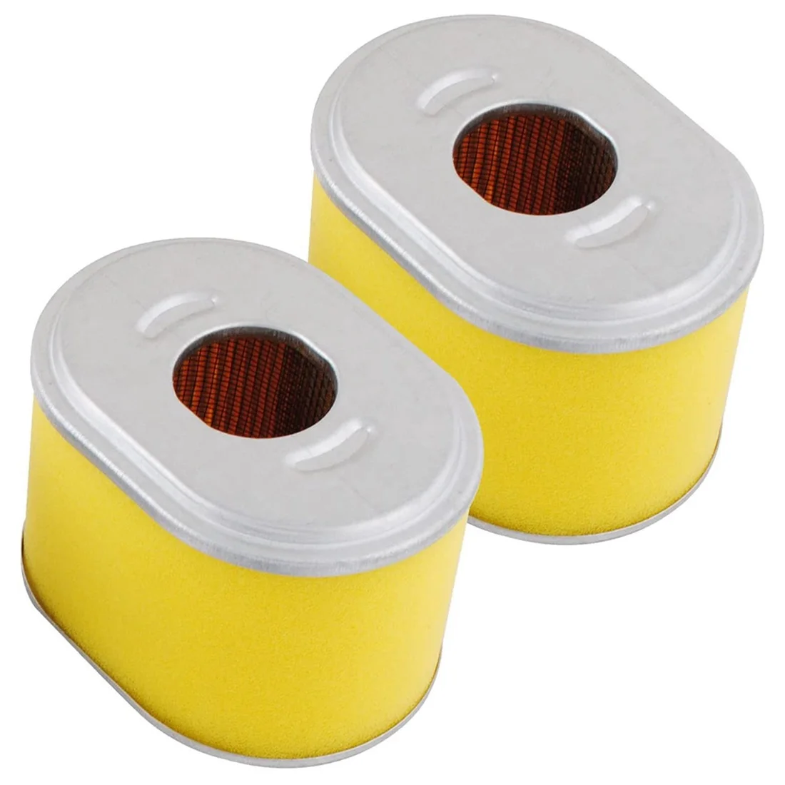 2 Pcs 17210-ZE1-505 Air Filter,Replace for Honda GX160 GX200 GX140 Engine 17210-ZE1-822 Air Cleaner,Plus Pre Filter