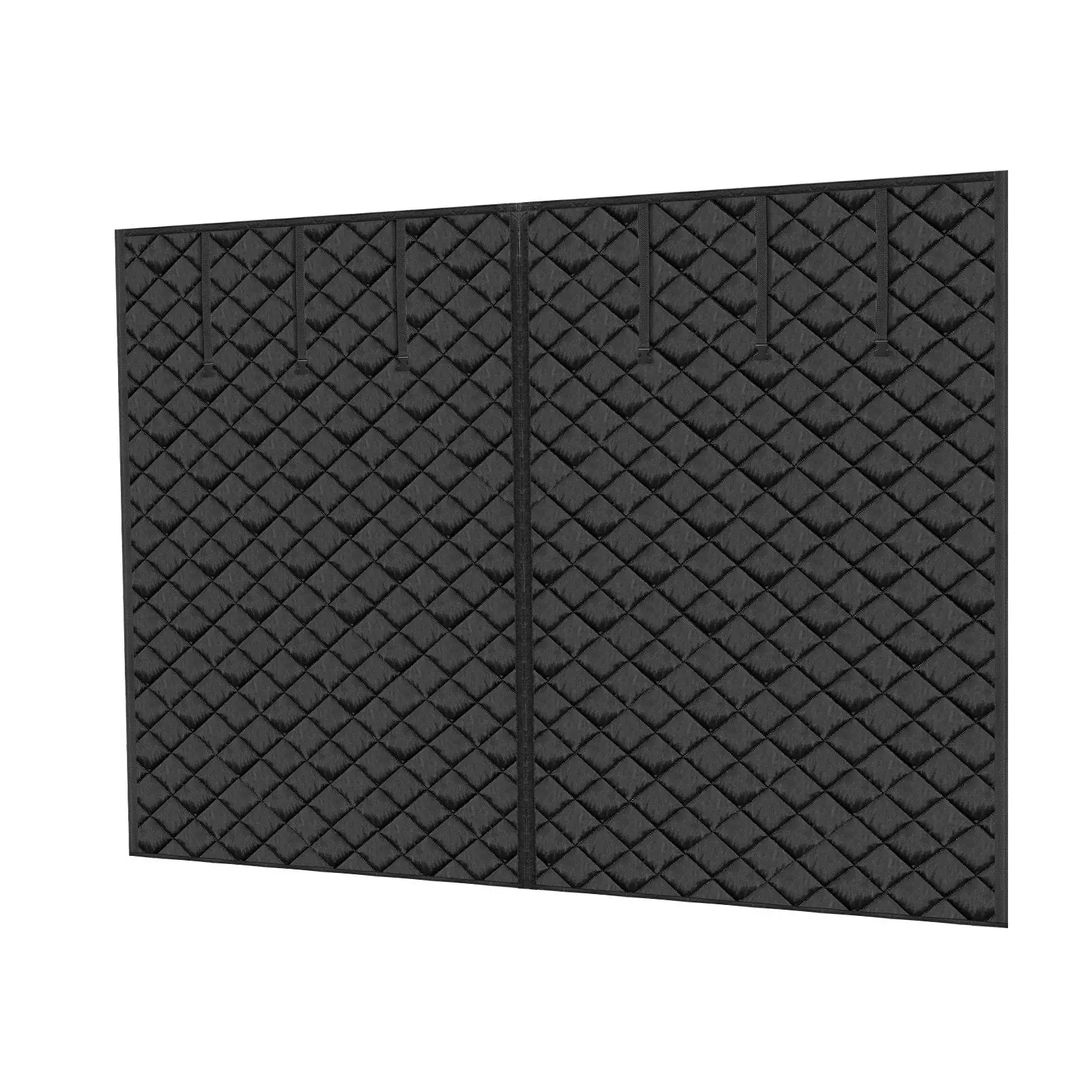 

Garage Door Screen for Winter 10.3x8.14 FT Insulation Kit Thermal Insulated Magnetic Curtain w/ Weighted Bottom for Door Porches