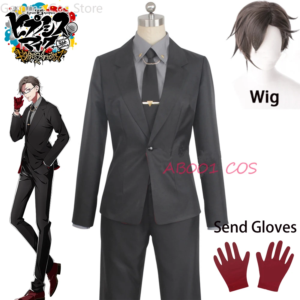 Anime Division Rap Battle Iruma Jyuto 45 Rabbit MAD TRIGGER CREW Hypnosis Mic Cosplay Costume Full Set Adult Size Halloween Cos