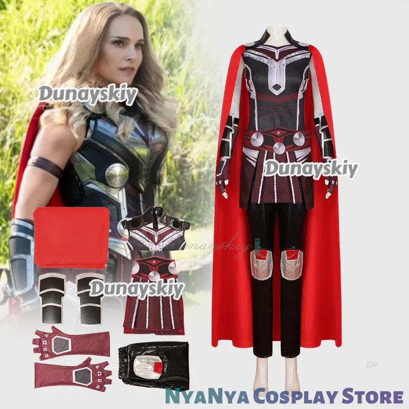 

Джейн Фостер женский Тор косплей disfraz фильм Thor4 женский герой реквизит наряды униформа любовь и гром Хэллоуин вечерние