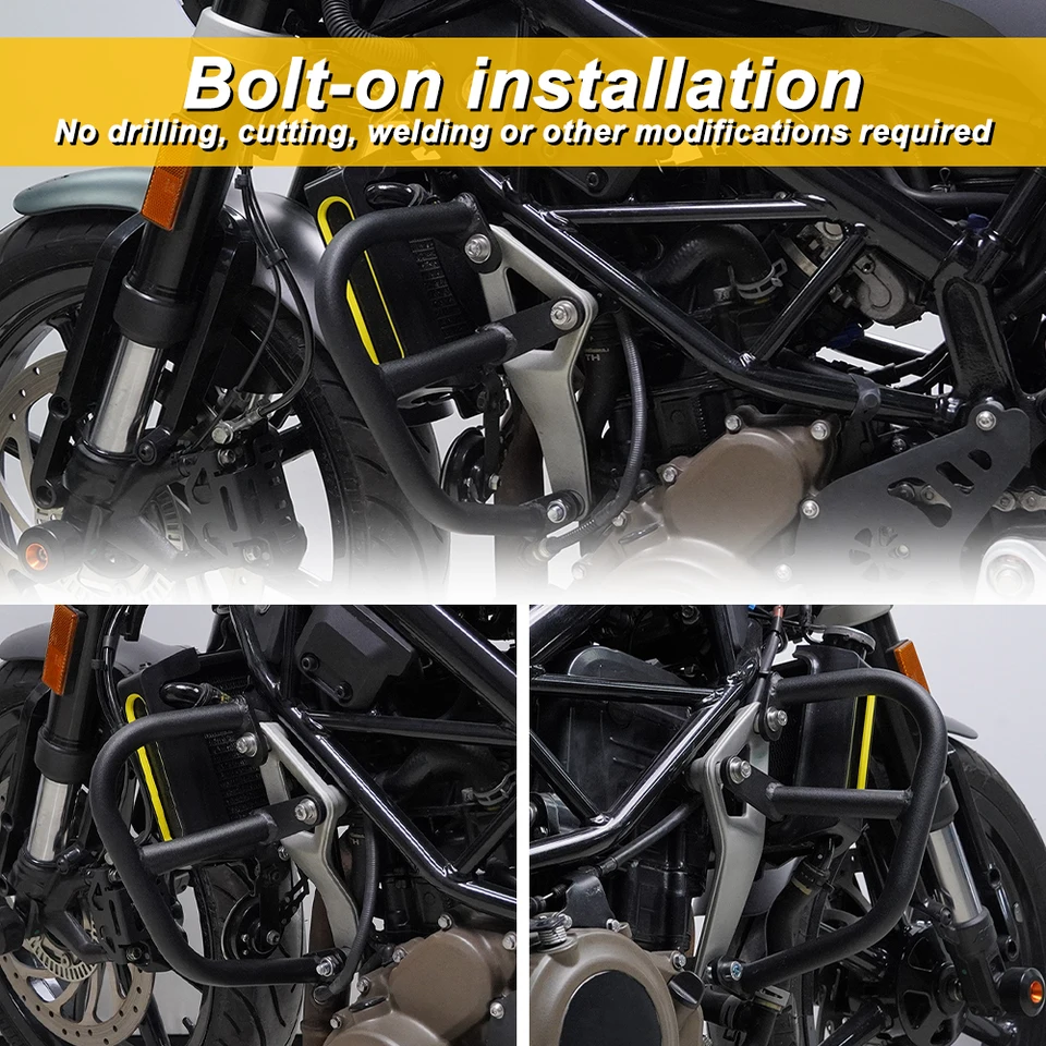 ハスクバーナVitpilen/Svartpilen 401 KTM Duke 390 クラッシュバー