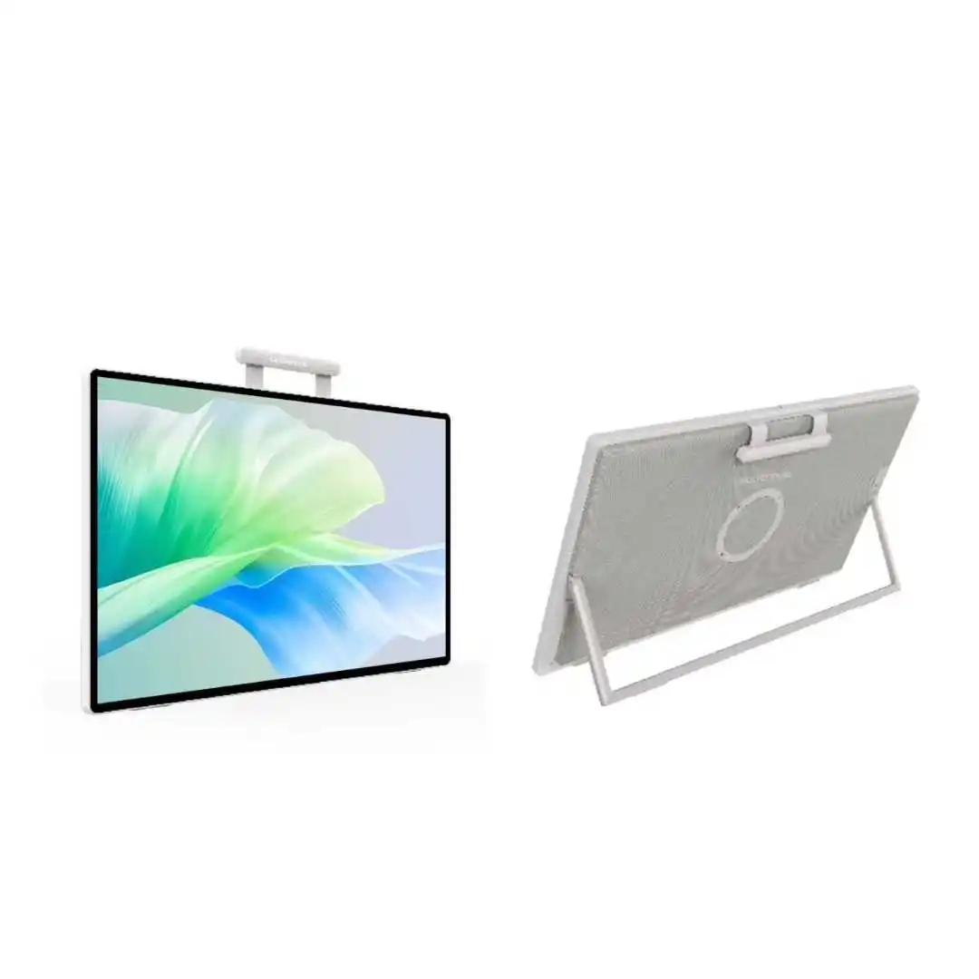 2026 Newly Launched 24.5  Leaderhub Smart Rotate Screen with Stand for Working and Family