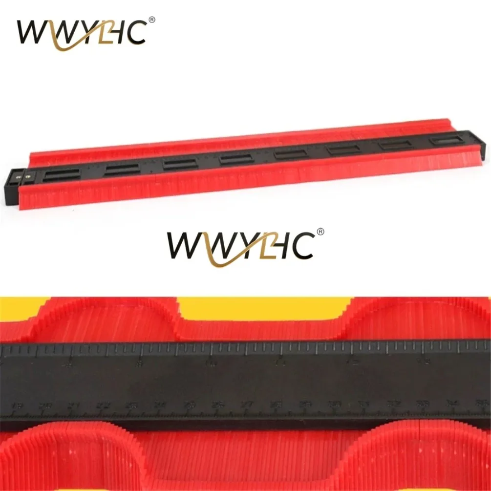 50CM Car Dent Arc Measuremt Tool Measuring Instrument Contour Meter Car Body Repair Scale Ruler
