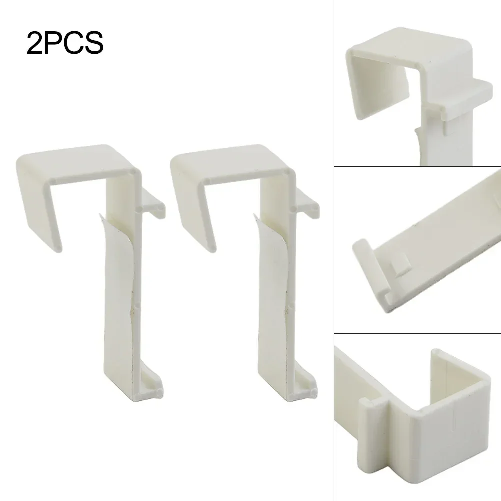 20pcs Curtain Special Hook Accessories Rolling Curtain Bracket Sliding Curtain Hooks For Home Double Roller Blind Clamp Home