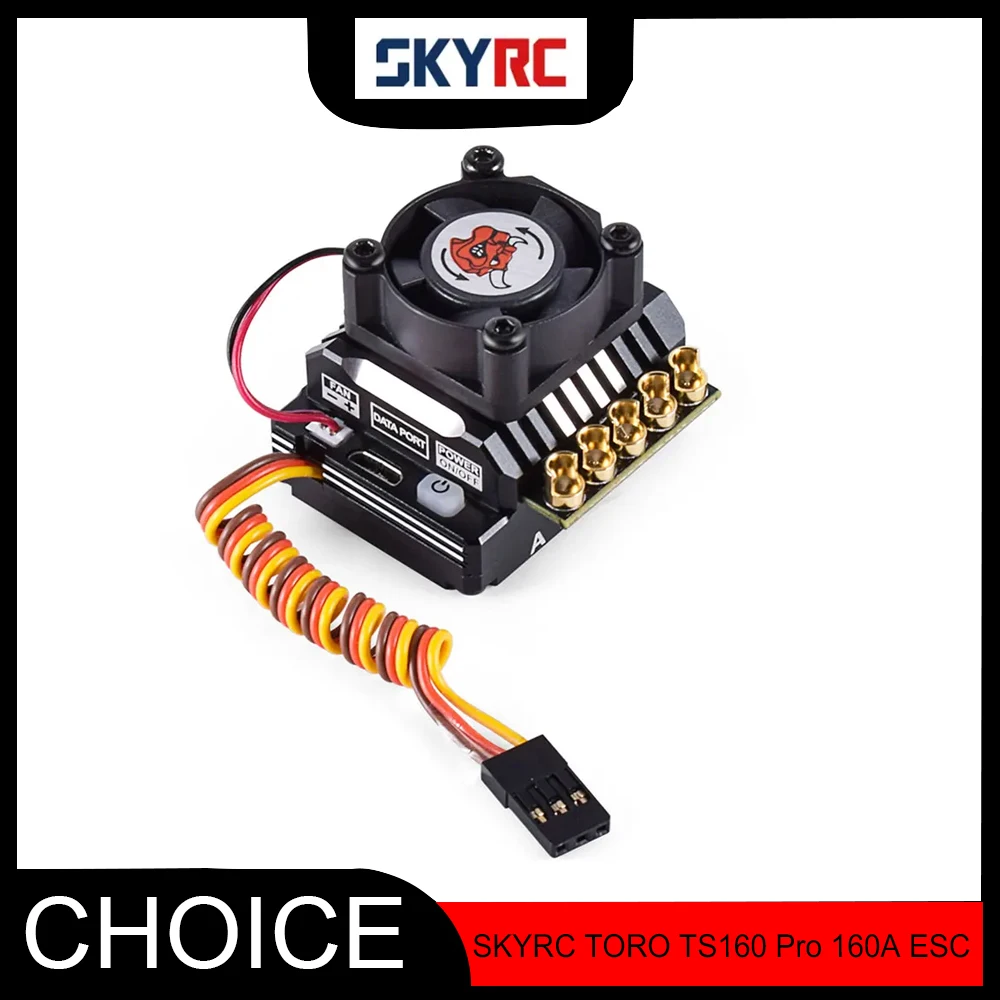 SKYRC TORSKYRC TS160 PRO V2 160A ブラシレスセンサー付きESC（6V/7.4