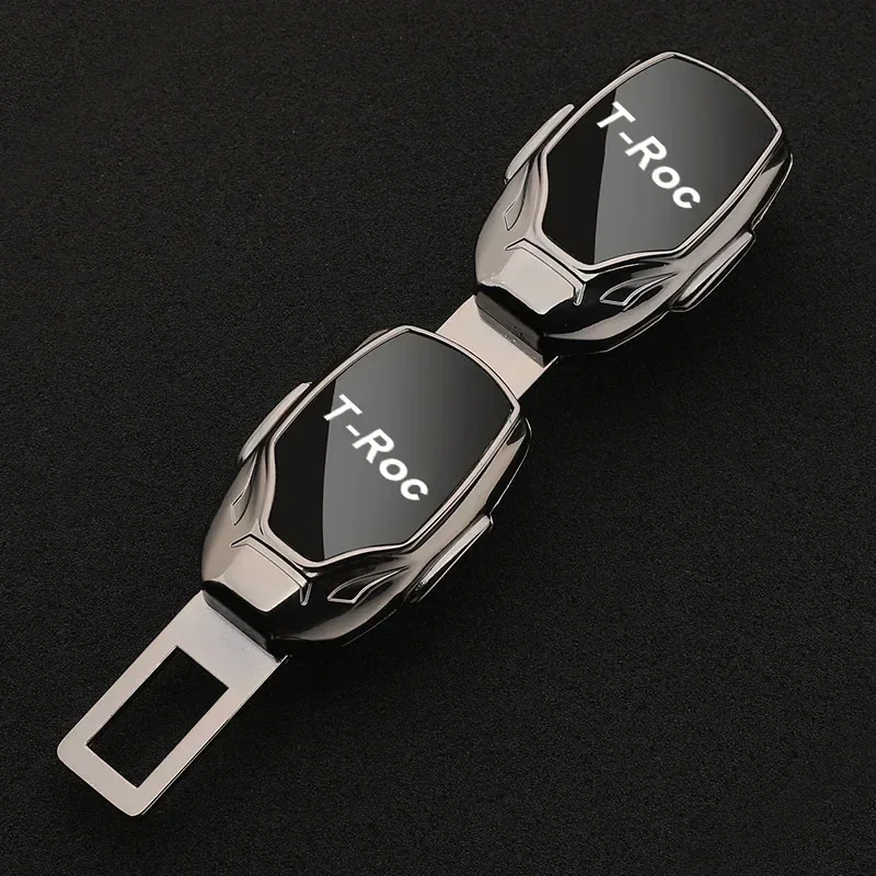 Car Seat Belt Extension Plug Buckle Seatbelt Clip Adjustable Extender For T-Roc TRoc Auto Accessories