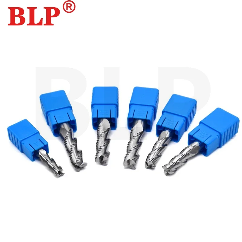 HRC55 Milling Cutter Alloy Coating Tungsten Steel Tool Cnc Maching 4 Blade Roughing Endmills  corn Milling Cutter For Metal