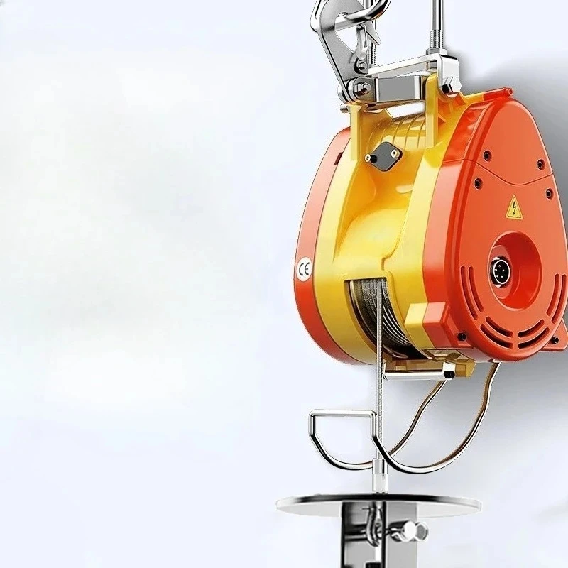 Factory direct sale Double Hole V Suspension Portle Crane Quick Construction Hoist Brushls Winch