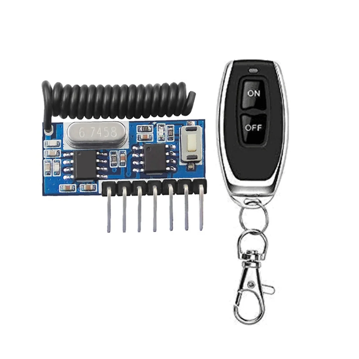 315Mhz Rf Ontvanger Leren Code Decoder Module Draadloze 4 Ch Uitgang Voor Afstandsbedieningen 1527 2262 Codering