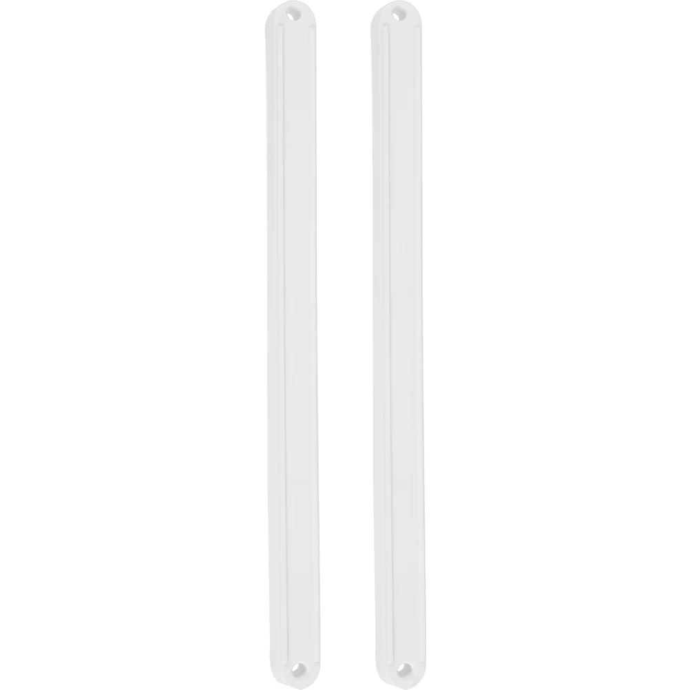 2 Pcs Plastic Drawer Rails Dresser 12 Inch Slides Soft Guides Full Extension Side Mount