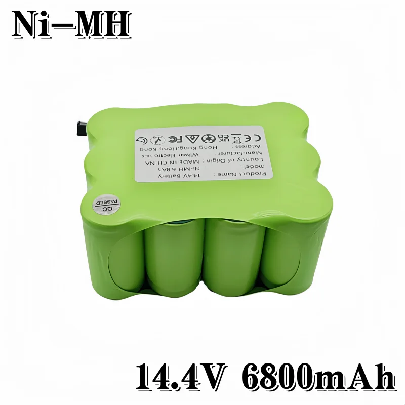 14.4V Ni-Mh SC Rechargeable battery 3800mAh lpega for KV8 XR210 XR510 XR210A XR210B XR510B XR510C Vacuum Cleaner Sweeping Robot