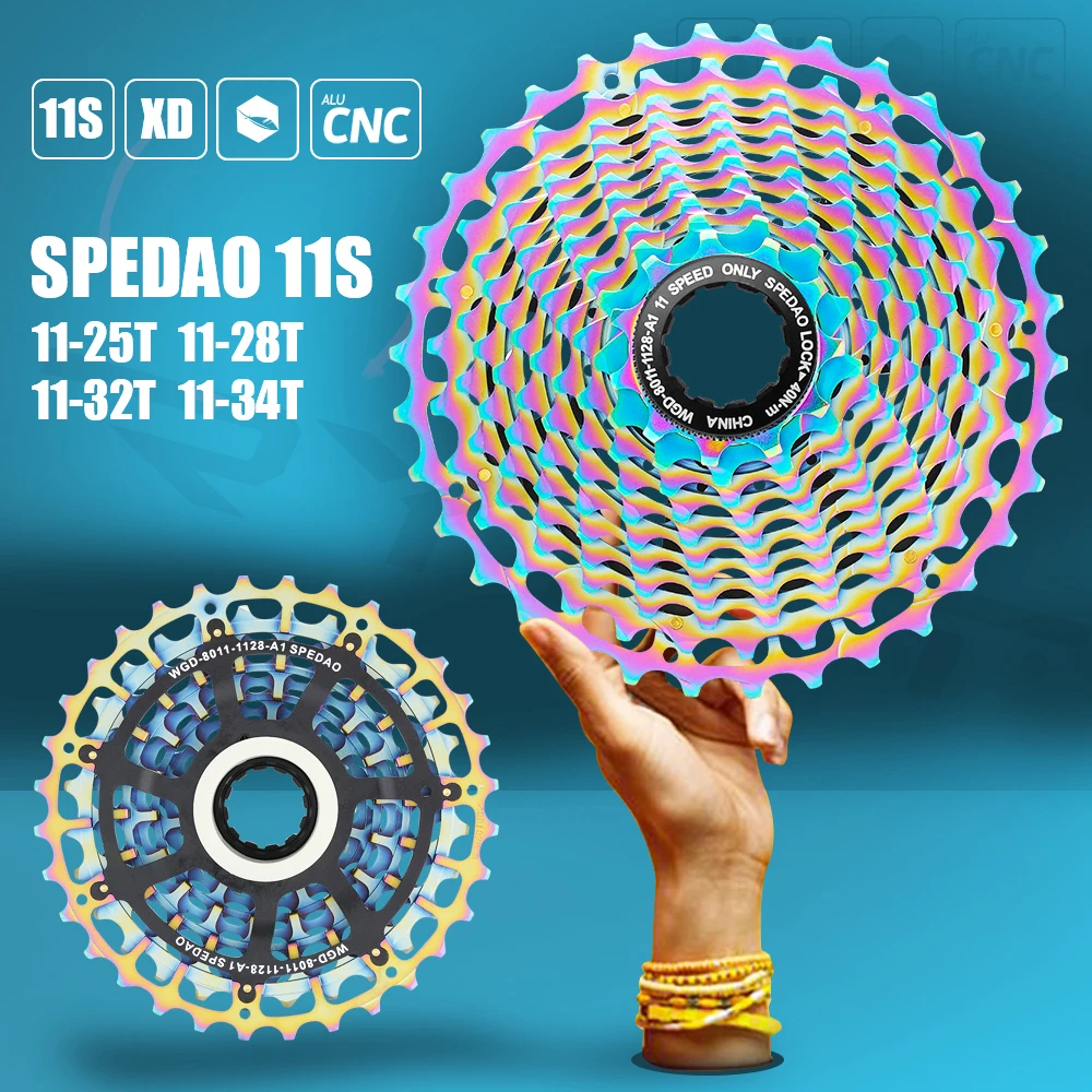 

SPEDAO Ultimate 11Speed 11-28T ULT 11-25T 32T 34T Road Bike Freewheel Cassette FOR Bicycle Durable Sprocket DA 9100 Velocidad