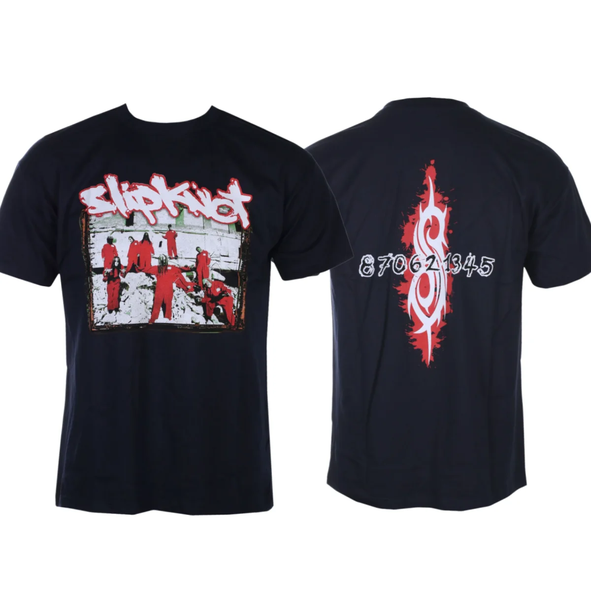 Slipknot - T-Shirt mit Logomuster - T-Shirt der Metal-Band Criticizes - Geeignet für Männer und Frauen – Detail 6