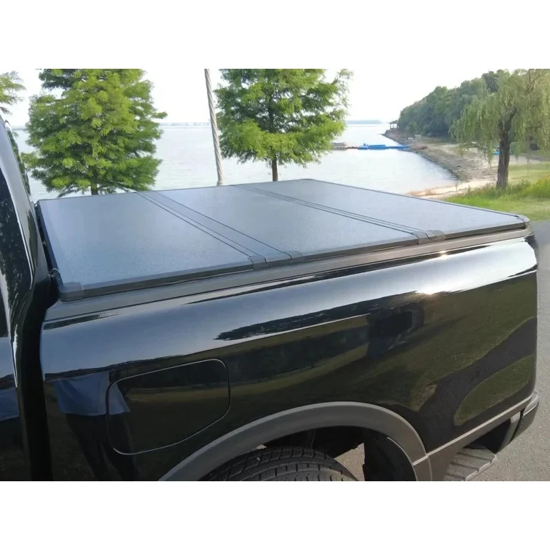 

Factory Custom Waterproof Truck Cover Tri-fold Cover Truck Bed Hard Tonneau Cover