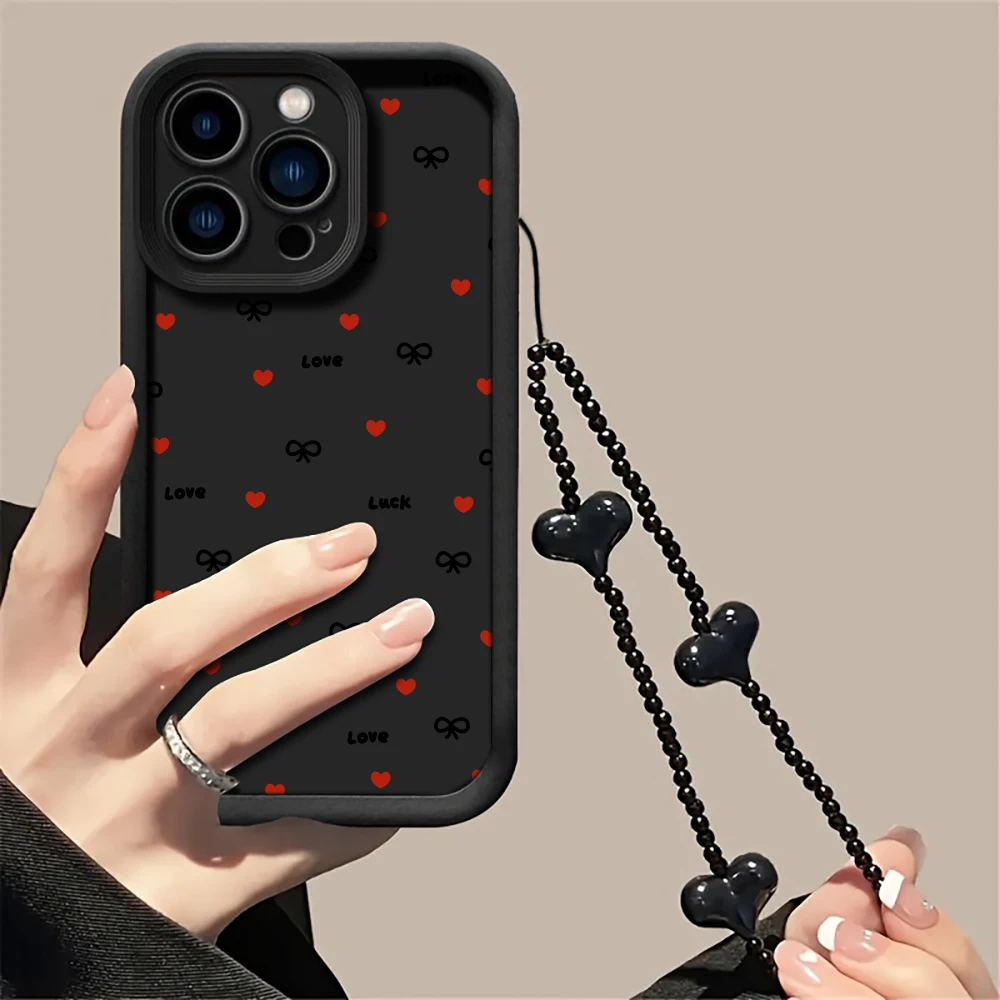 Für Samsung Galaxy S21 S25 S24 S23 S22 Ultra Plus FE Hülle Minimalismus-Print-Cover für A16 A15 A36 A54 A55 A56 mit Lanyard-Hülle – Detail 6