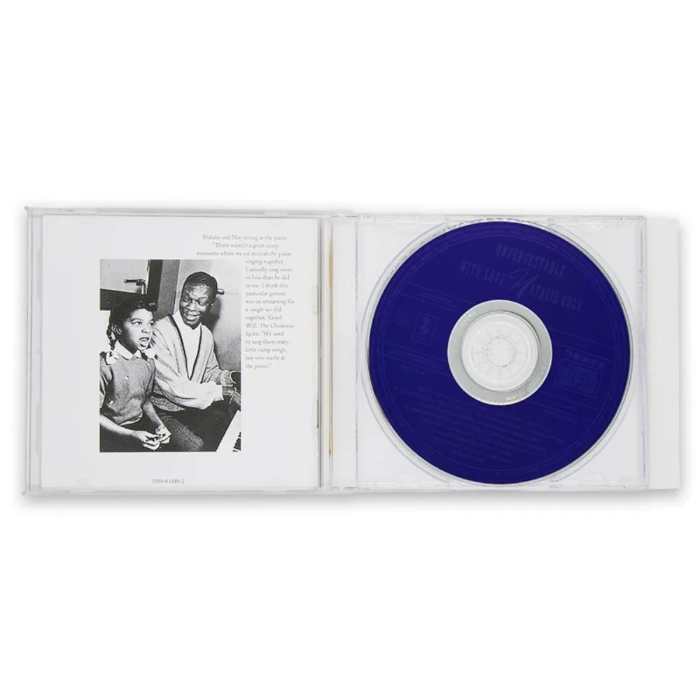 Natalie Cole CD de álbum inolvidable - Car Audio Compatible Classic Western Pop Tracks