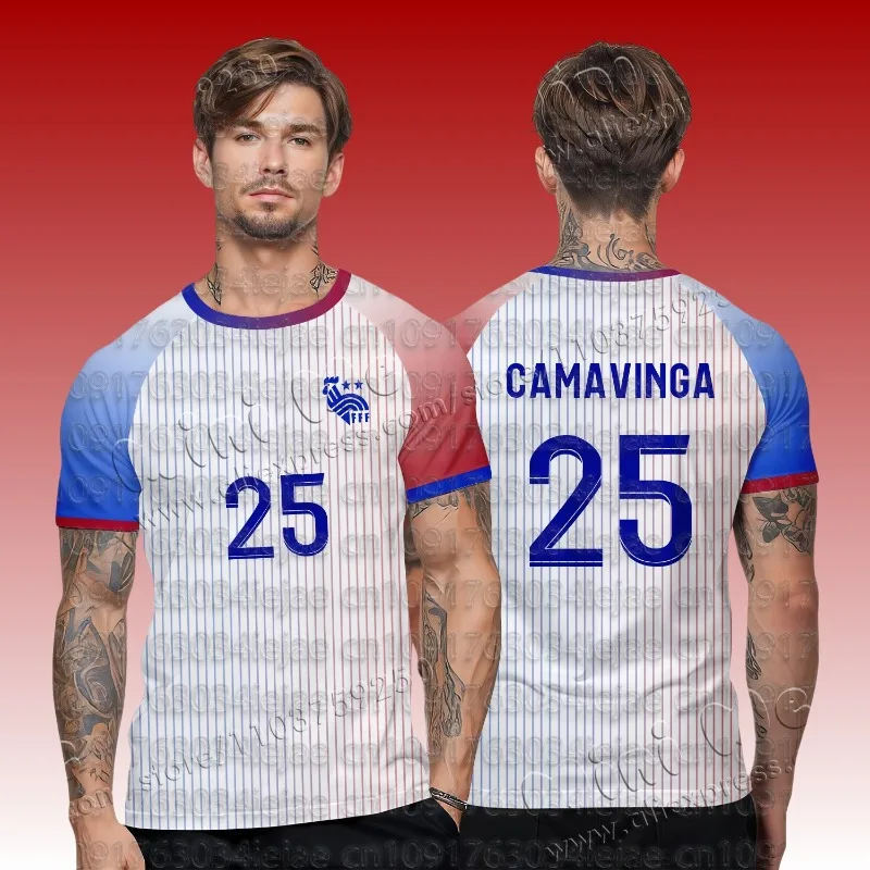 

2025 Copa America Mexico New Jersey Summer 3D Printed Casual Summer Men's and Women's Casual Breathable Sportswear Short Sleeves