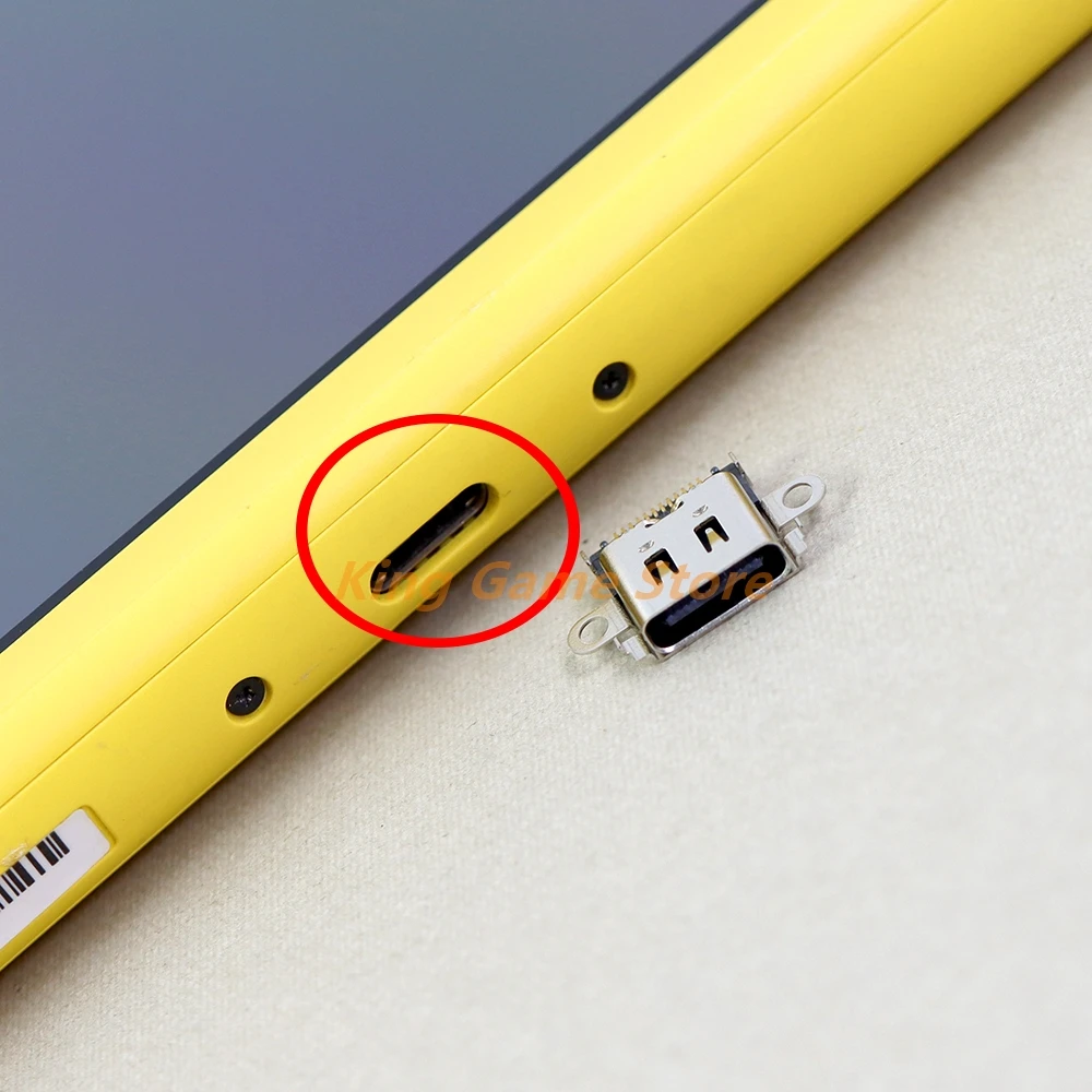 1pc Original Ladegerät Buchse Typ-C Lade Port Für Nintendo Schalter Lite NS Konsole Power Stecker Lade Port
