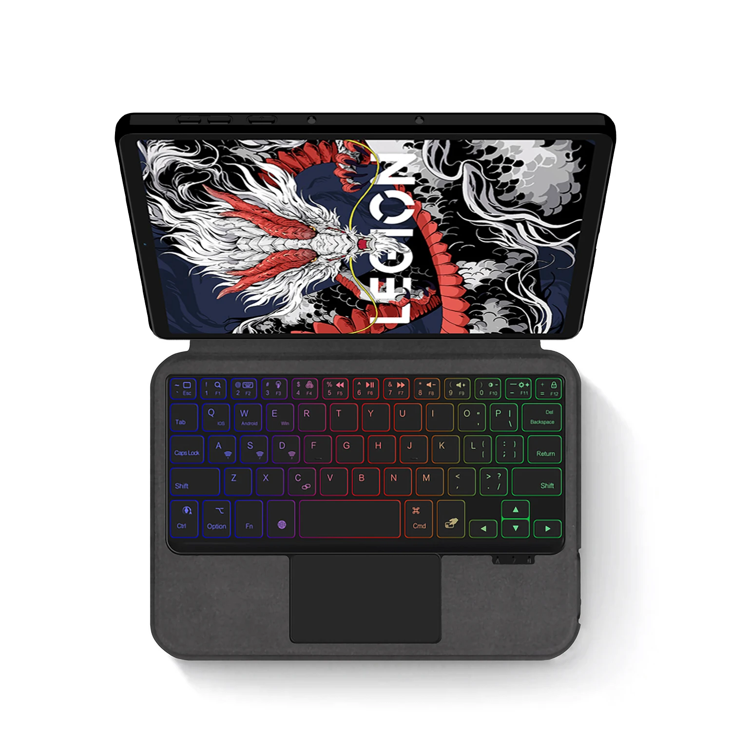 

AJIUYU Touchpad Wireless Keyboard Case For New 2025 Lenovo Legion Y700 3rd Generation 8.8-inch TB321FU Gaming Tablet Smart Case