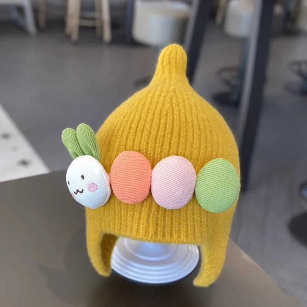 

Новая зимняя теплая детская шапка-бини, защита ушей, мягкая вязаная шапка с героями мультфильмов, ветрозащитная утолщенная детская шапка с капюшоном