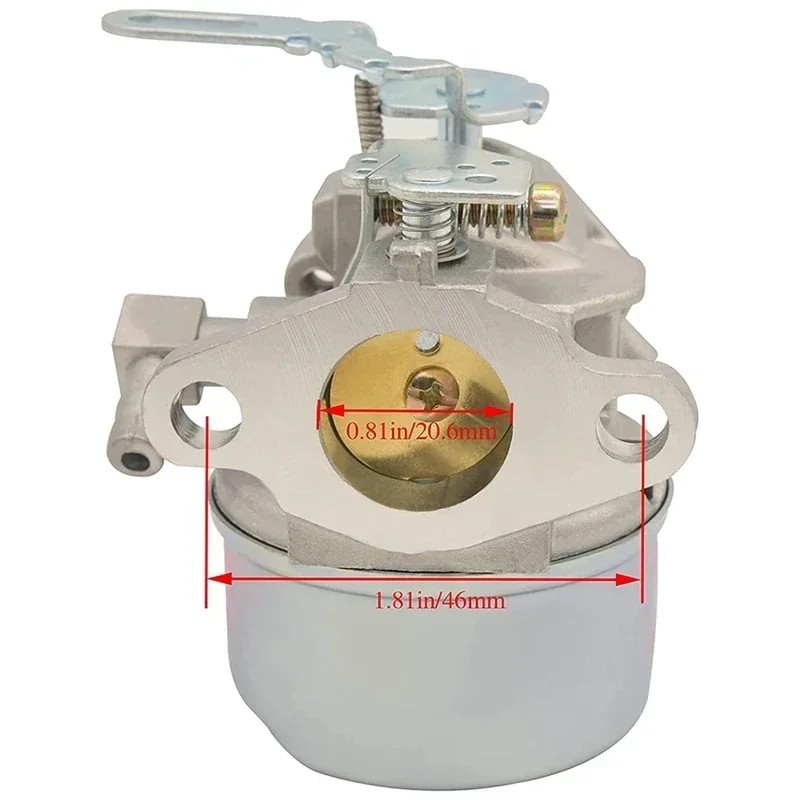 Imagem -03 - Carburador Carb para Tecumseh 5hp Mtd 632107 640084 Toro 521 Snow Blower Hssk50 Hs50 Lh195sa 80b6 640084b
