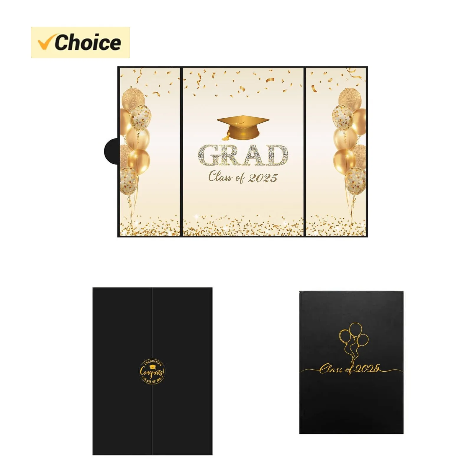 

Hot Graduate Congratulations Message Book, Suitable For Men & Women Happy Graduation Gift Congratulations Graduation Party Card