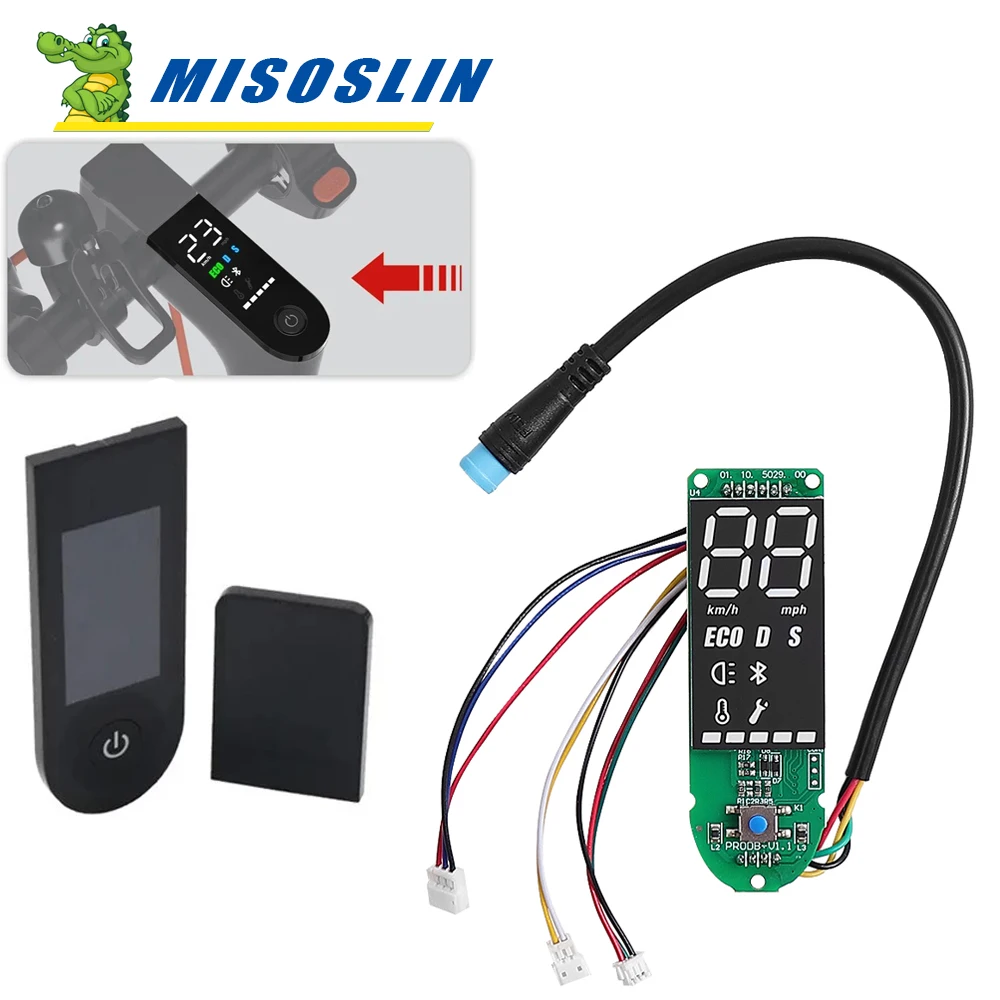 

Печатная плата самоката BT, чехол для экрана дисплея, запасные части, защитный чехол для приборной панели электрического скутера для Xiaomi M365 Pro