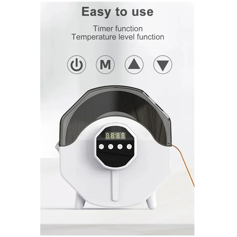 

AB34-3D Printer Filament Drying Box Upgrade PLA ABS 360° Surround Heated Drying Filament Bracket For 3D Printer US-Plug Durable