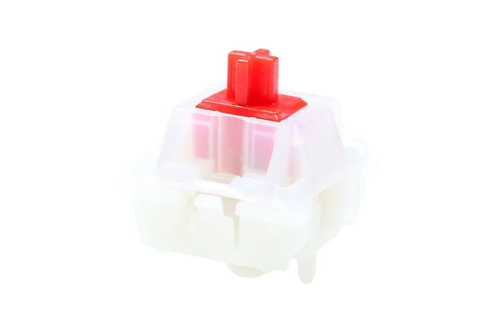 Switch 5pin RGB linear Tactile Yellow Red Switch for mechanical keyboard Pre Lubed  Nylon PA66 45g 50g POM SMD