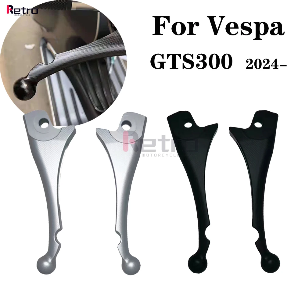 

Для Vespa GTS300 GTS 300 gts300 Gts 300 2023 2024, новый мотоцикл с ЧПУ, алюминиевая тормозная ручка сцепления, комплект рычагов, аксессуары