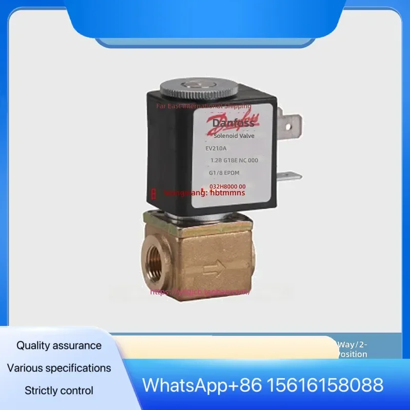Danfoss EV210A Direct Acting 2 Way Solenoid Valve 032H923032 032H871132 Industrial Fluid Control Component SKU 032H923032