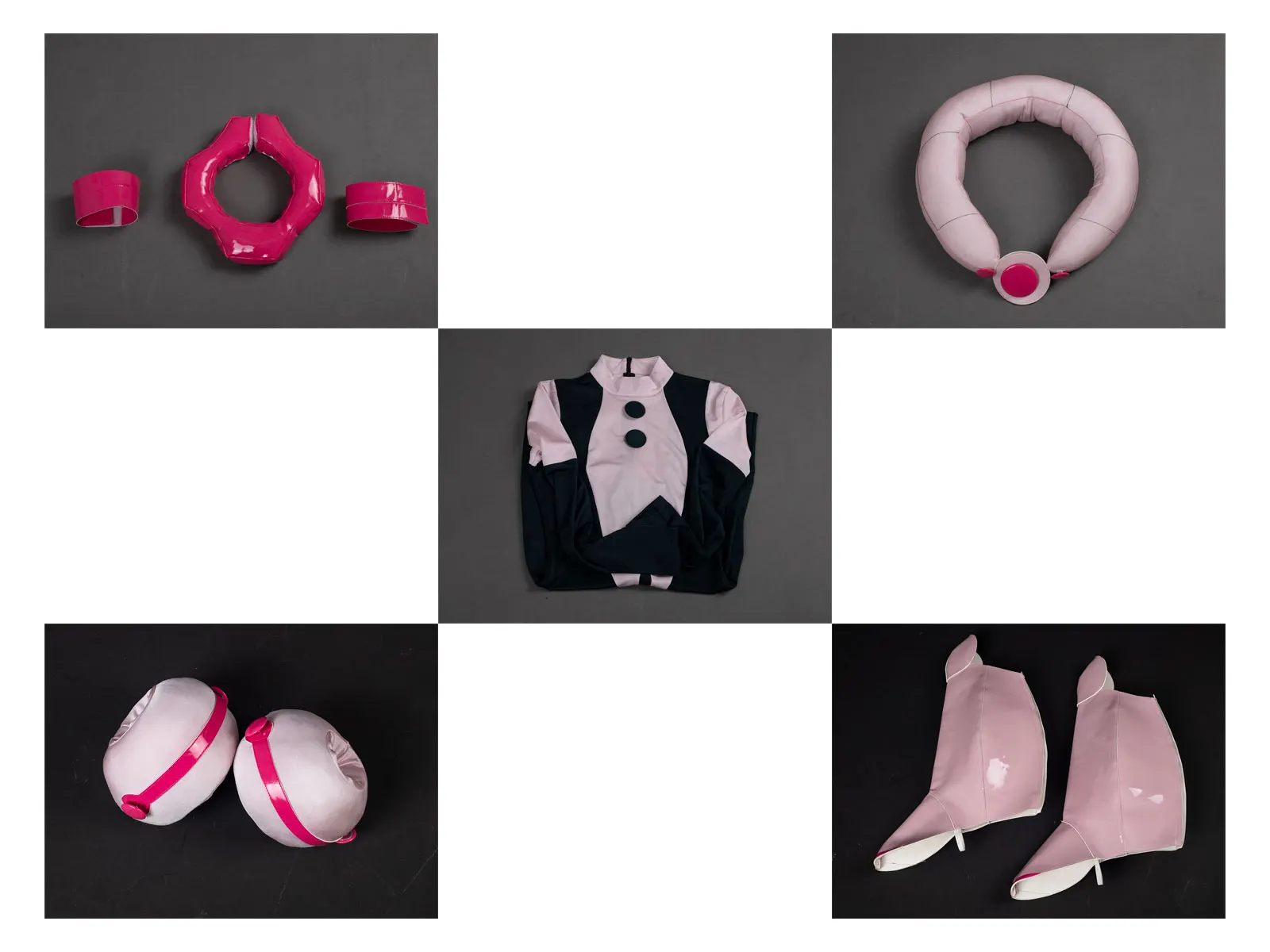 Anime Ochaco Uraraka Cosplay Kostuum Jumpsuit Dames Meisjes Halloween Rollenspel Outfit Anime&Go - afbeelding 1