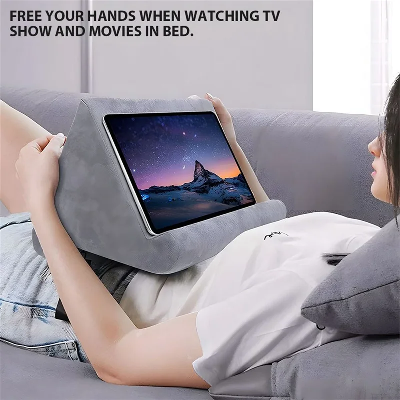 Practical-Tablet Pillow Stand Multi-Function Tablet Phone Stand Cushion For Mobile Phone Laptop Holder Support Bed Bracket