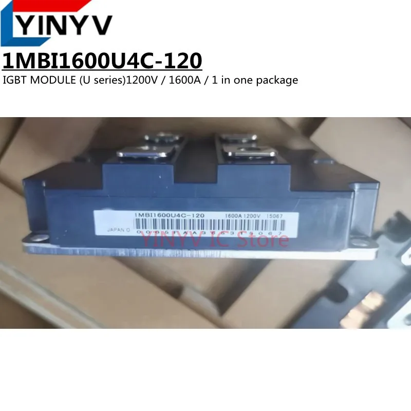 1PCS 1MBI1600U4C-120 1MBI1600U4C IGBT MODULE (U series)1200V / 1600A / 1 in one package Chipset  Original New 100% quality