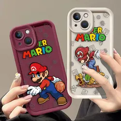 Etui na telefon Super M-Mario Bros Game do VIVO Y15S Y19 Y20 Y21 Y27 Y36 Y50 Y51 Y72 Y76 Y77 Y81 Y91 Y93 Y100 Case Funda Coque Shell