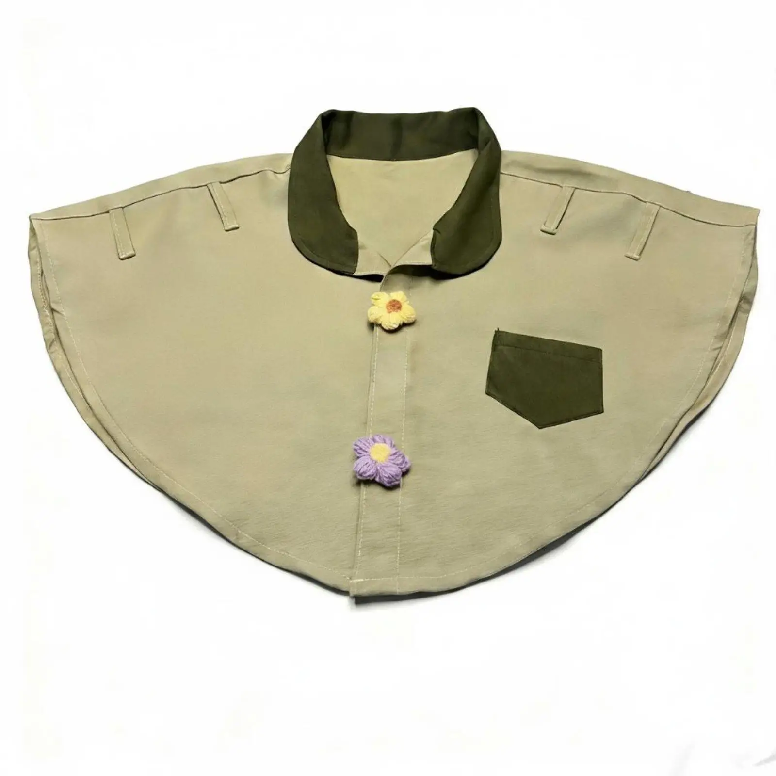Bird Protection Cape Interactive Parrot Accessory Shawl with Loops for Toys for Bird Training and Play