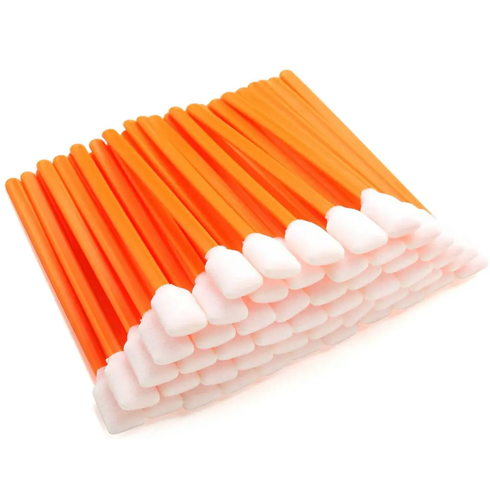 Printer Cleaning Cotton Swab Foam Tip Clean Kit Stick DTF Uv Print Head Sponge Stick Industrial Solvent Ink Printerswabs Tool
