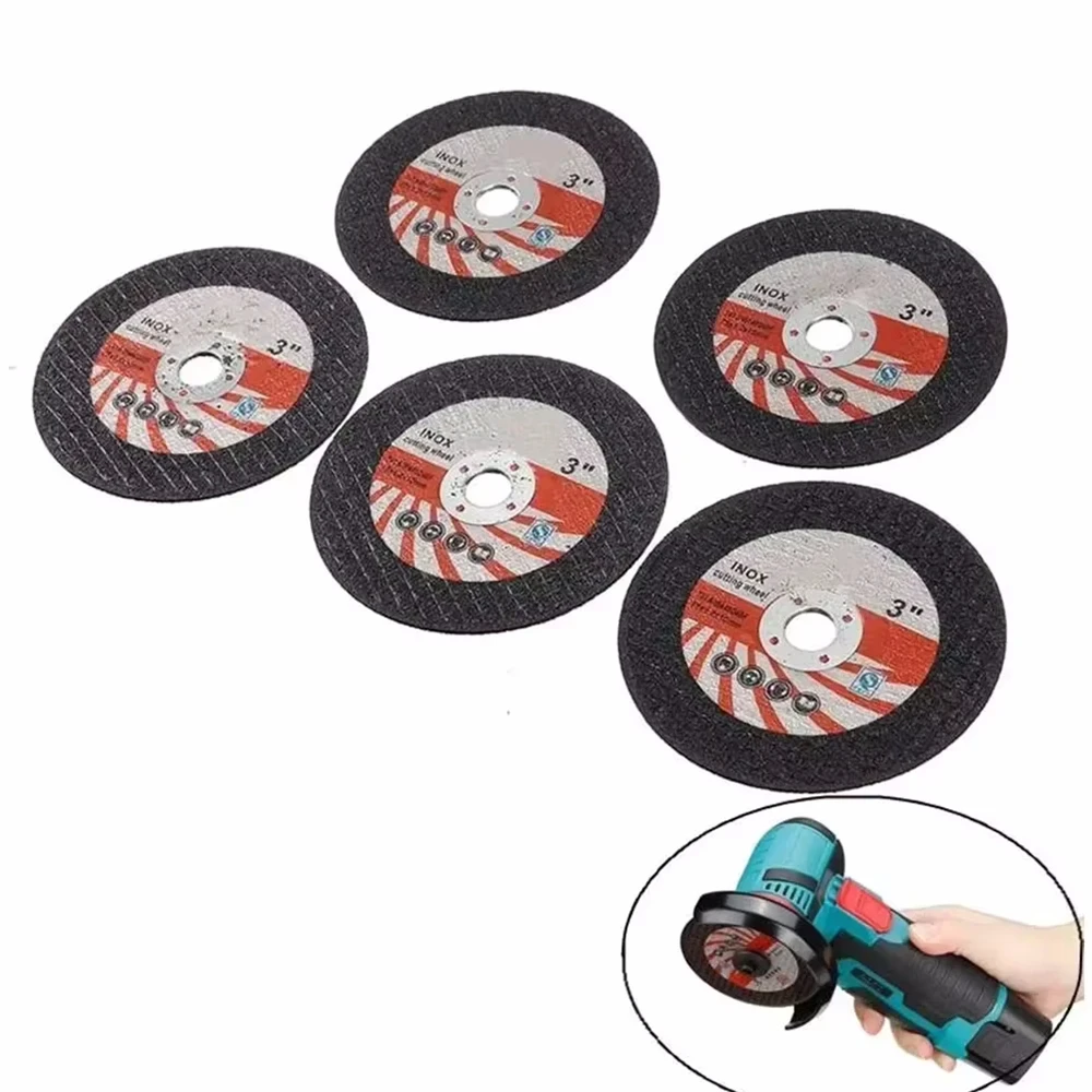 

20 шт. мини-отрезной диск, круговой шлифовальный круг из смолы, диаметр 75 мм, шлифовальный диск с отверстием 10 мм, алмазная пила для угловой шлифовальной машины