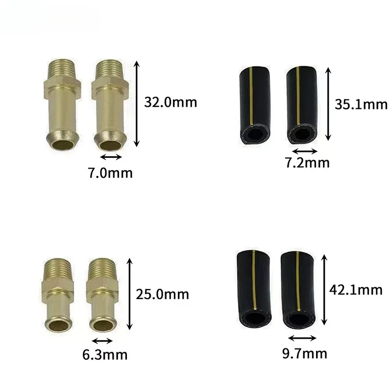 범용 1.5 - 5 Psi 수동 조절식 기화기 탄수화물 연료 펌프 5/16