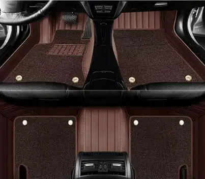 Custom special car floor mats for Mercedes Benz GLE 300 350 400 450 580 SUV V167 5 seats 2026-2020 double layers carpets